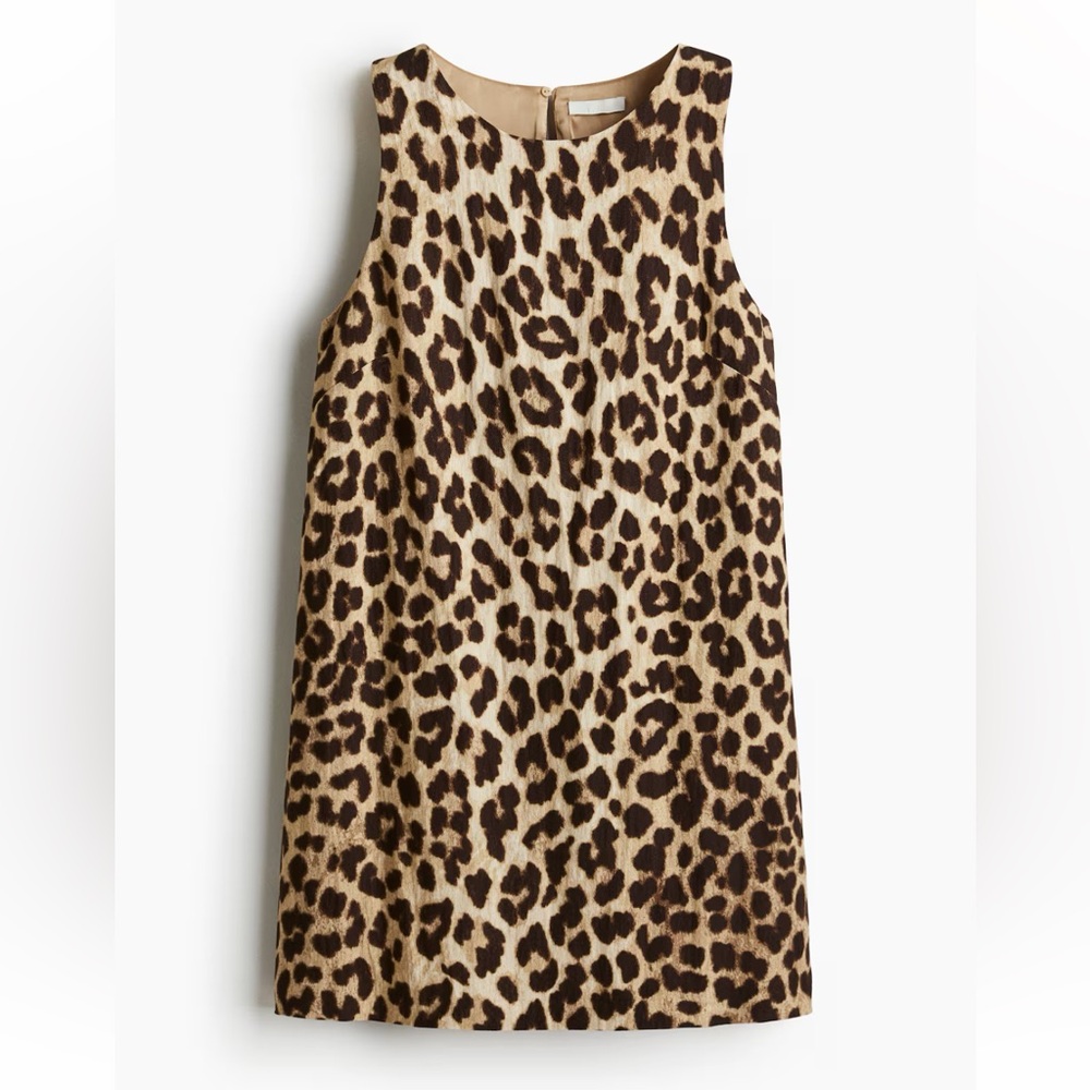 H&M Leopard Shift Dress